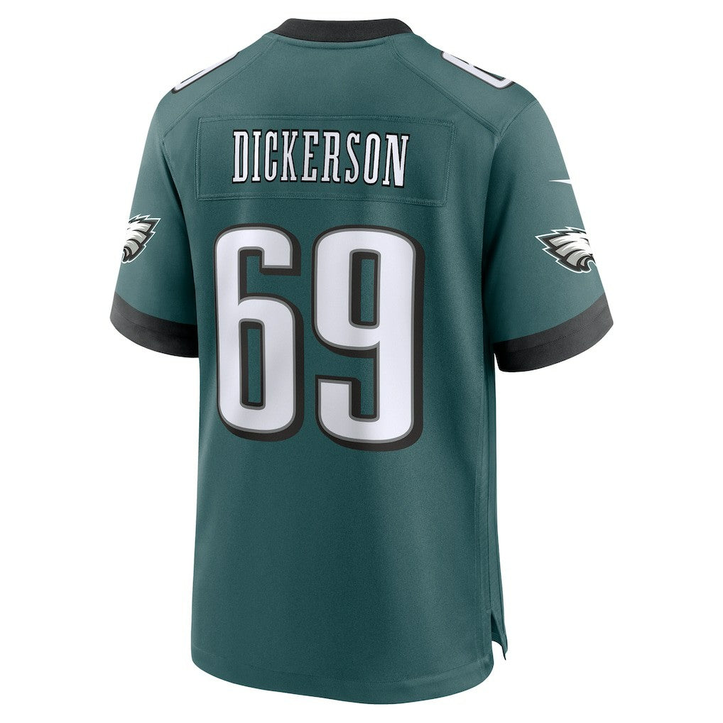 Landon Dickerson Philadelphia Eagles Team Game Jersey - Midnight Green cheap