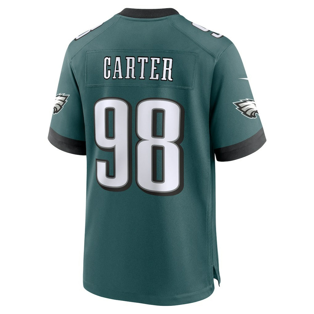 Jalen Carter Philadelphia Eagles Team Game Jersey - Midnight Green online