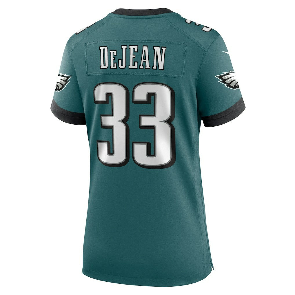 Cooper DeJean Philadelphia Eagles Women's Team Game Jersey - Midnight Green online