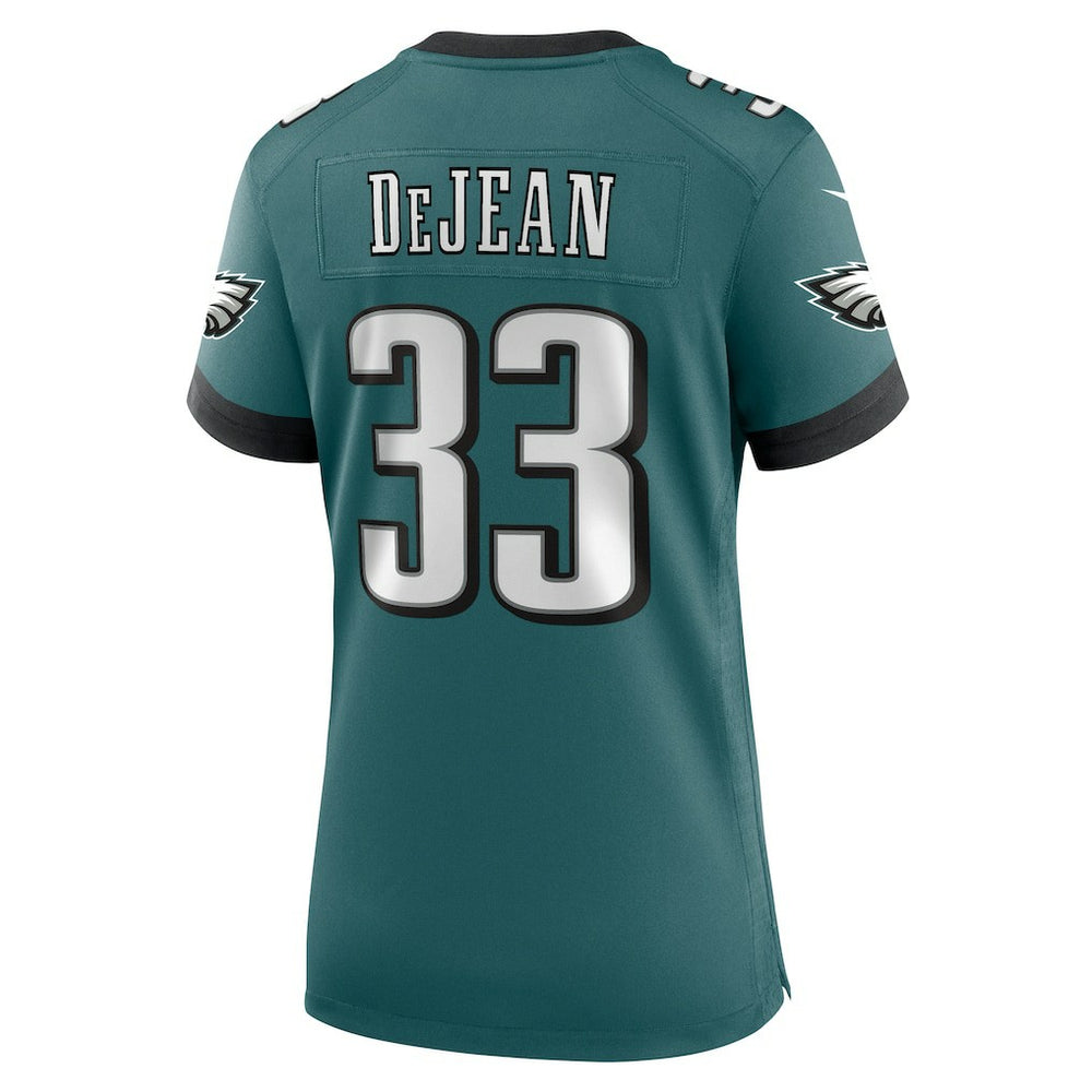 Cooper DeJean Philadelphia Eagles Women's Team Game Jersey - Midnight Green online