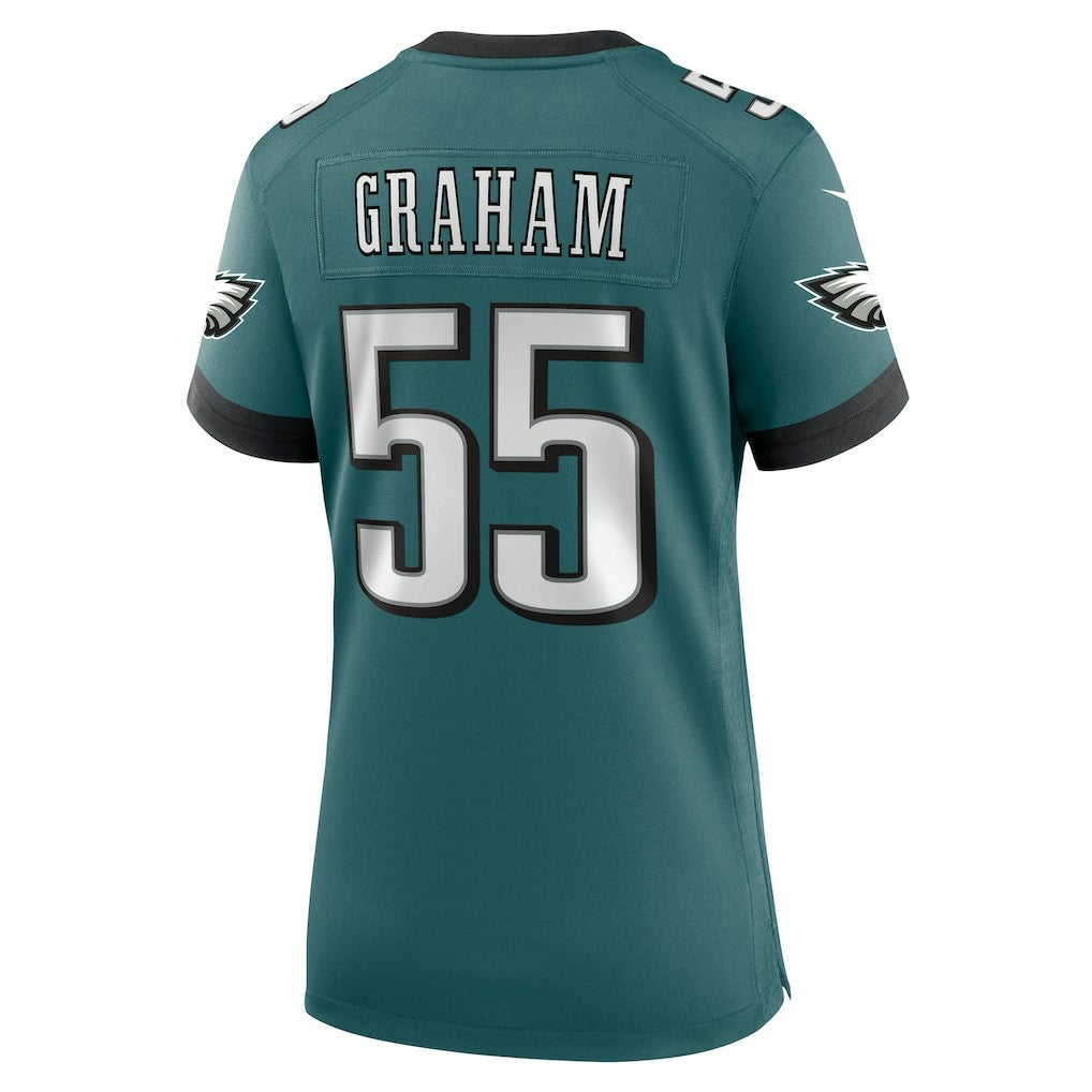 Brandon Graham Philadelphia Eagles Women's Team Game Jersey - Midnight Green discount
