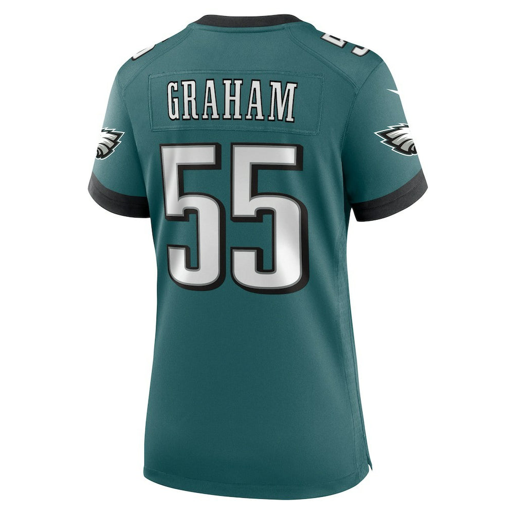 Brandon Graham Philadelphia Eagles Women's Team Game Jersey - Midnight Green discount