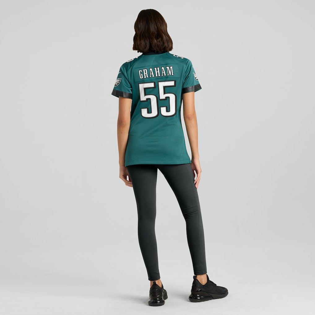 Brandon Graham Philadelphia Eagles Women's Team Game Jersey - Midnight Green discount