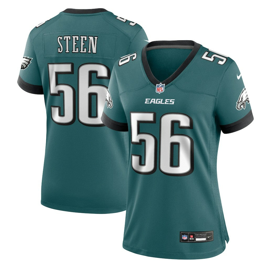 Tyler Steen Philadelphia Eagles Women's Team Game Jersey - Midnight Green discount