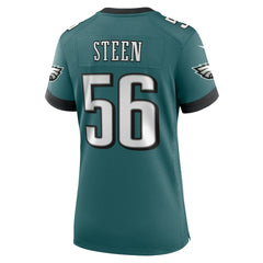 Tyler Steen Philadelphia Eagles Women's Team Game Jersey - Midnight Green discount