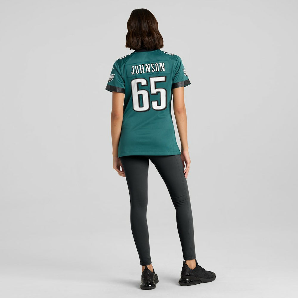 Lane Johnson Philadelphia Eagles Women's Team Game Jersey - Midnight Green outlet