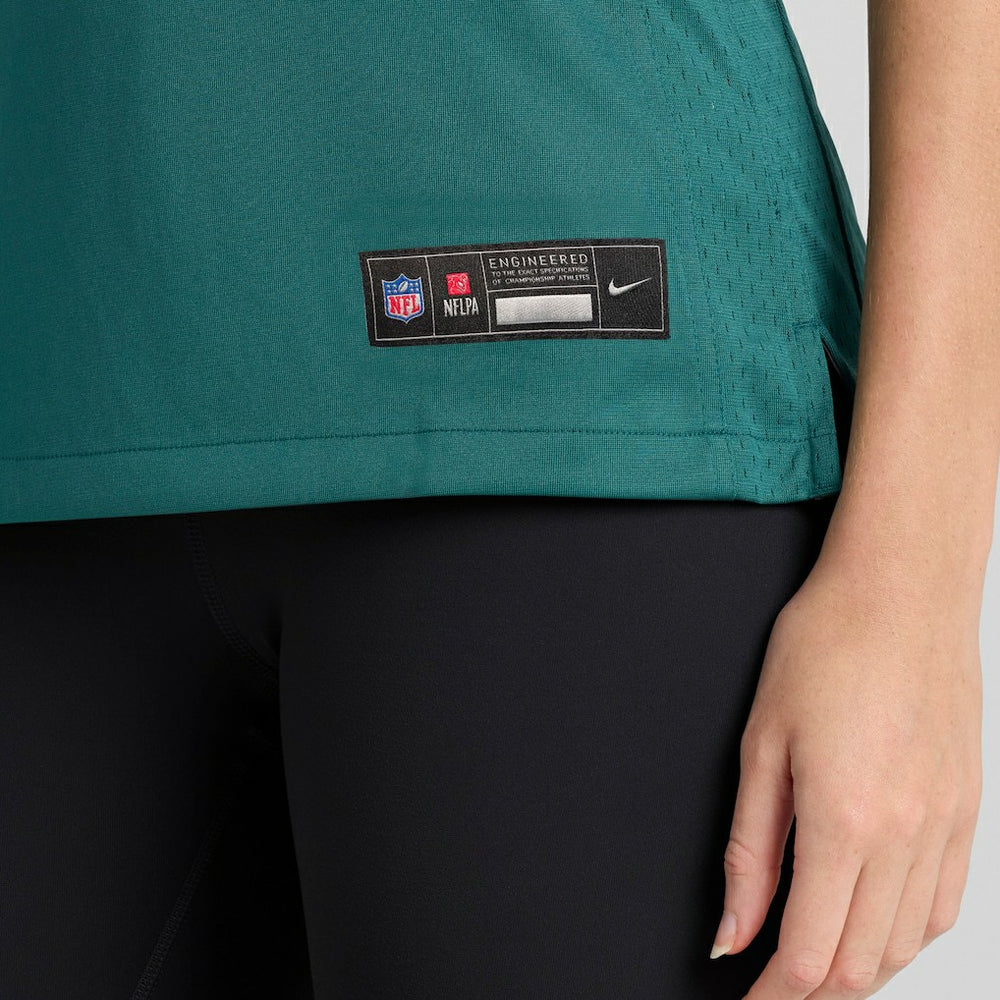 Jordan Mailata Philadelphia Eagles Women's Team Game Jersey - Midnight Green discount
