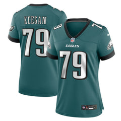 Trevor Keegan Philadelphia Eagles Women's Team Game Jersey - Midnight Green sale