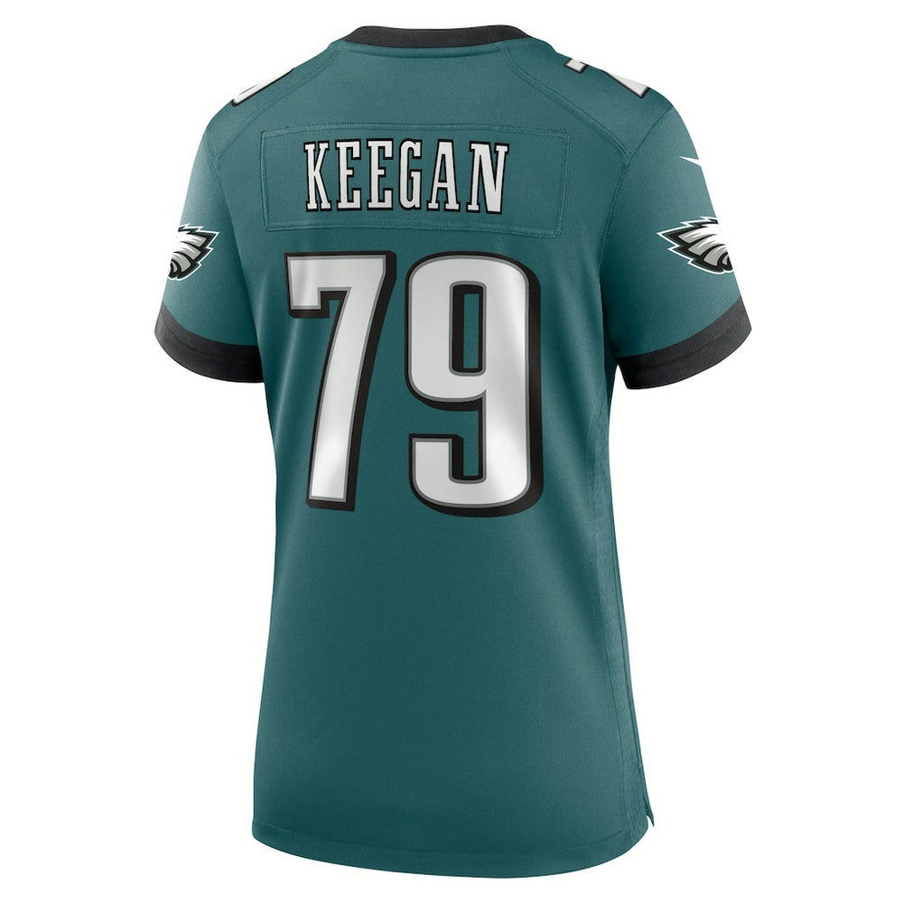 Trevor Keegan Philadelphia Eagles Women's Team Game Jersey - Midnight Green sale