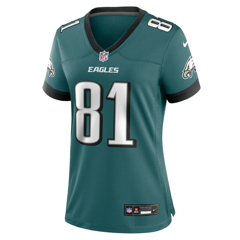 Grant Calcaterra Philadelphia Eagles Women's Team Game Jersey - Midnight Green outlet