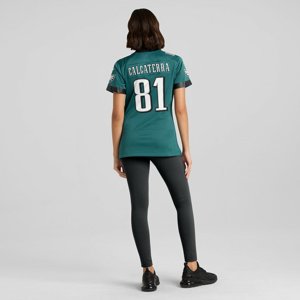 Grant Calcaterra Philadelphia Eagles Women's Team Game Jersey - Midnight Green outlet