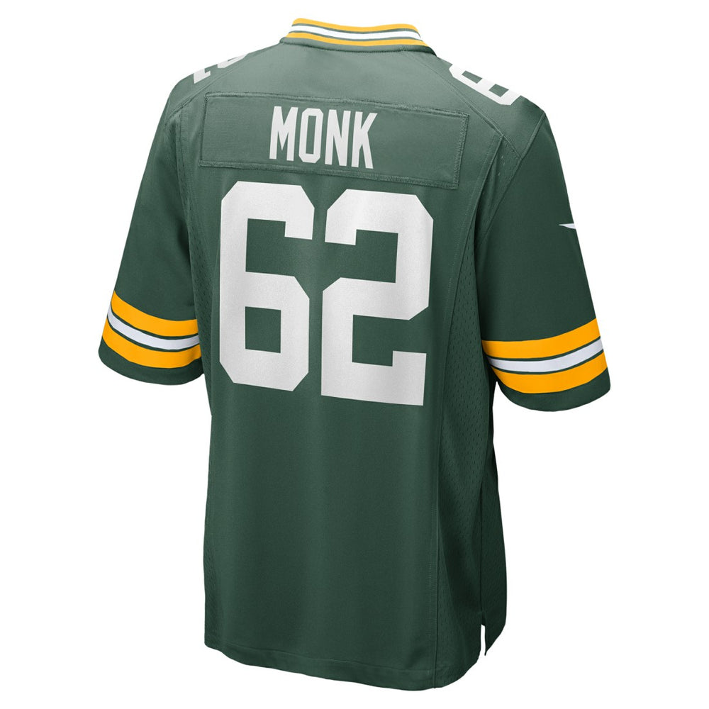 Jacob Monk Green Bay Packers Game Jersey - Green cheap