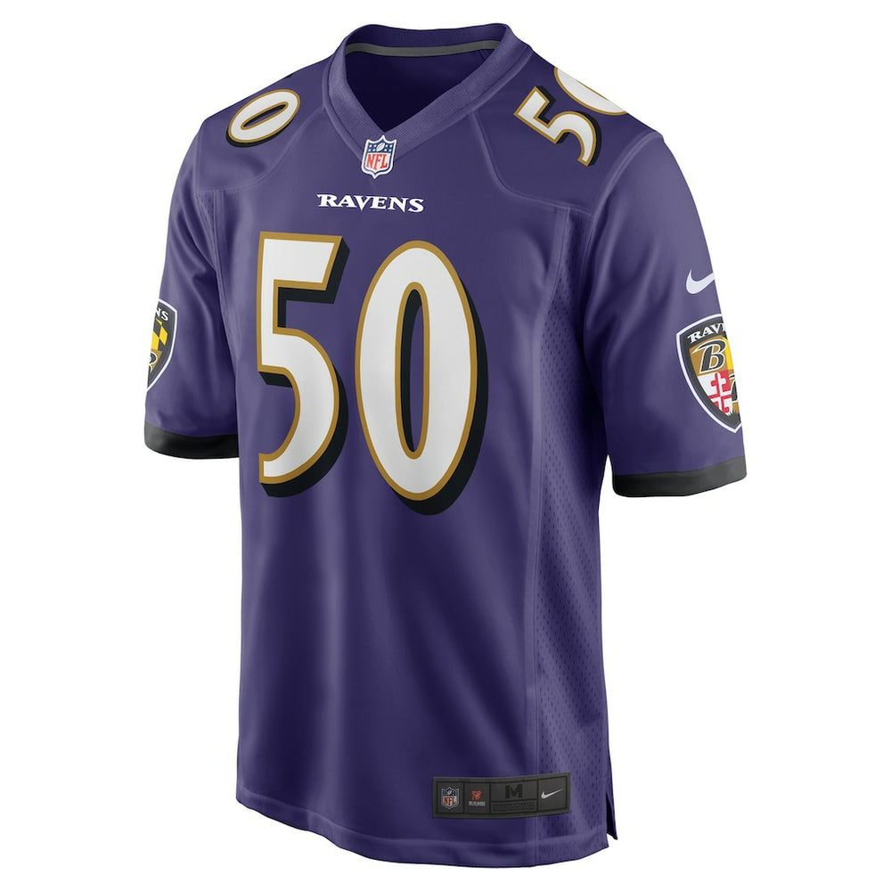 Adisa Isaac Baltimore Ravens Team Game Jersey - Purple online