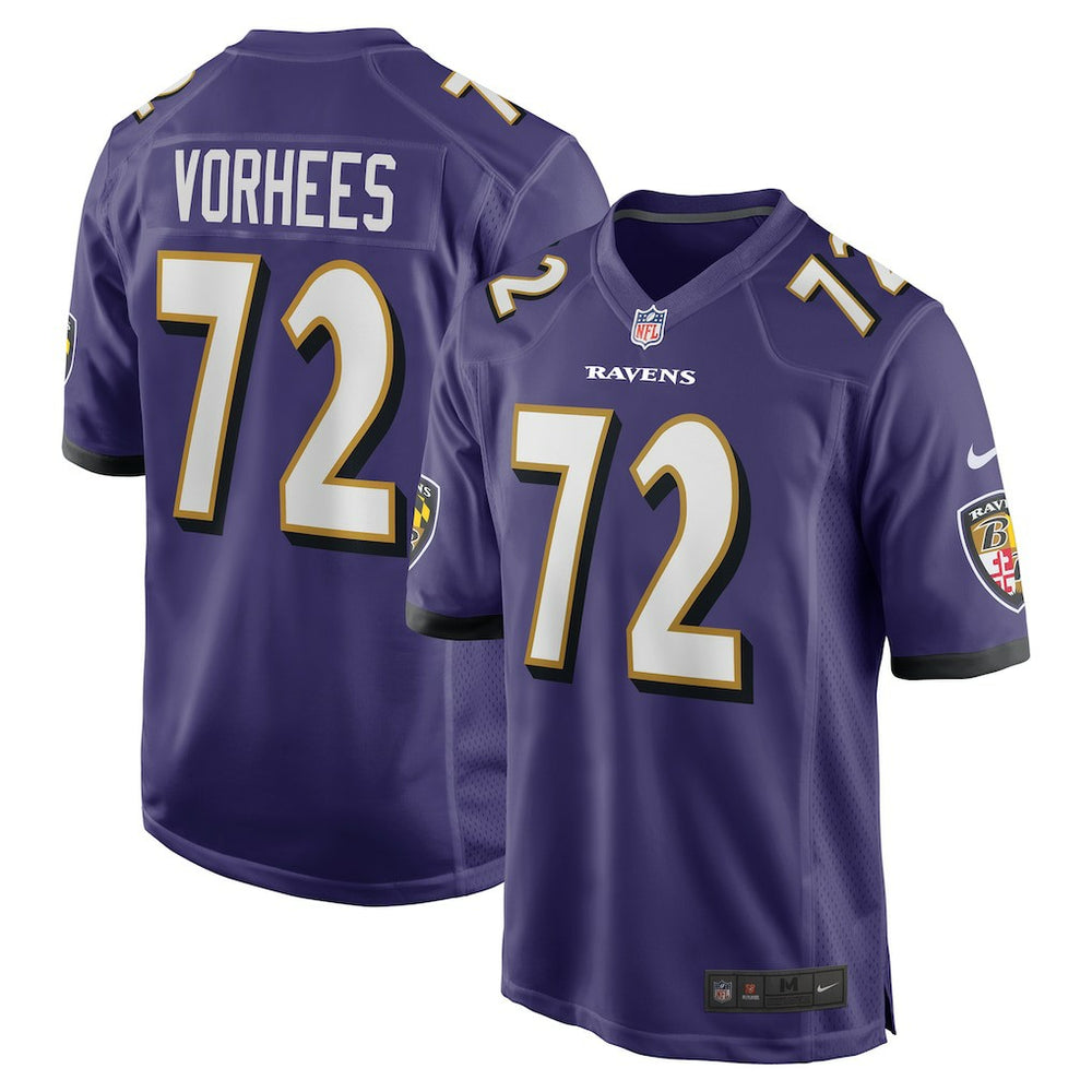 Andrew Vorhees Baltimore Ravens Team Game Jersey - Purple online