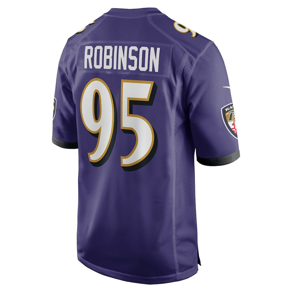 Tavius Robinson Baltimore Ravens Team Game Jersey - Purple on sale