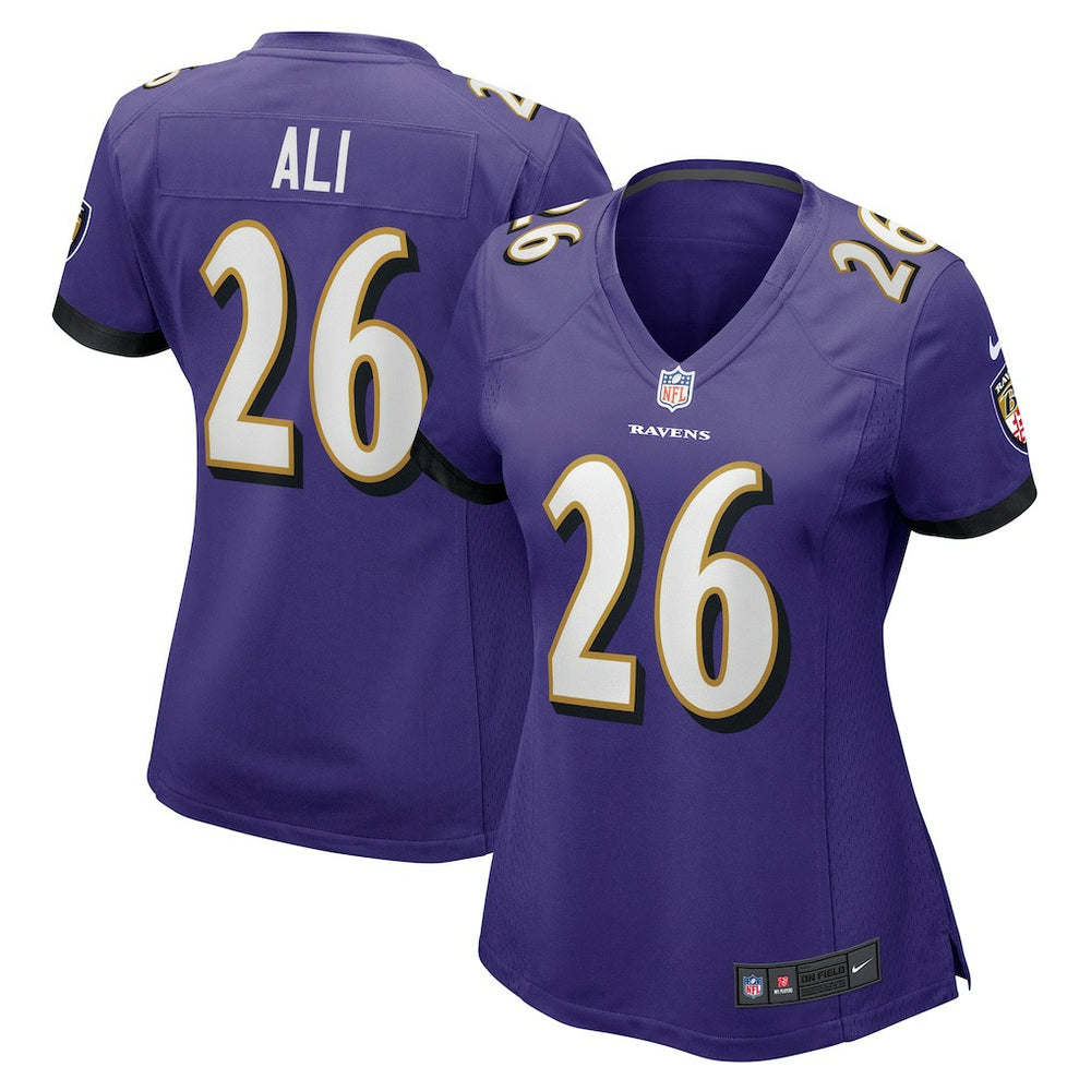Rasheen Ali Baltimore Ravens Women's Game Jersey - Purple for sale