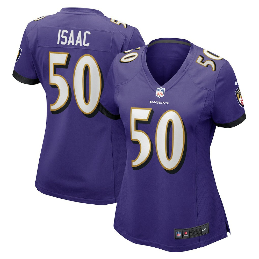 Adisa Isaac Baltimore Ravens Women's Game Jersey - Purple outlet