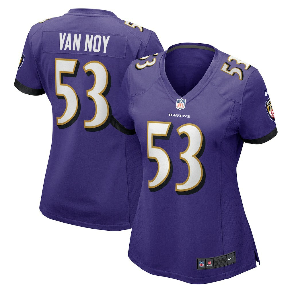 Kyle Van Noy Baltimore Ravens Women's Game Jersey - Purple outlet