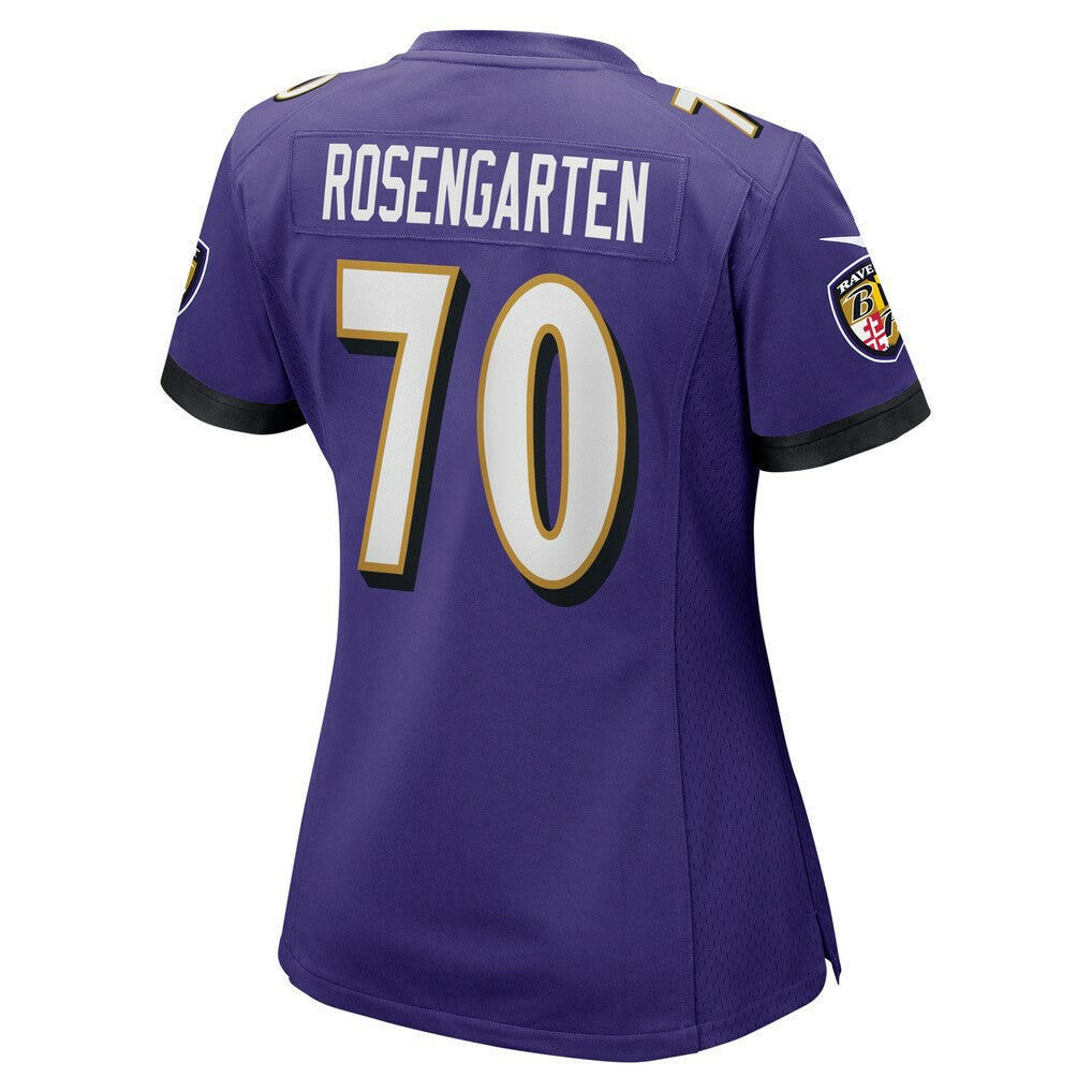 Roger Rosengarten Baltimore Ravens Women's Game Jersey - Purple sale
