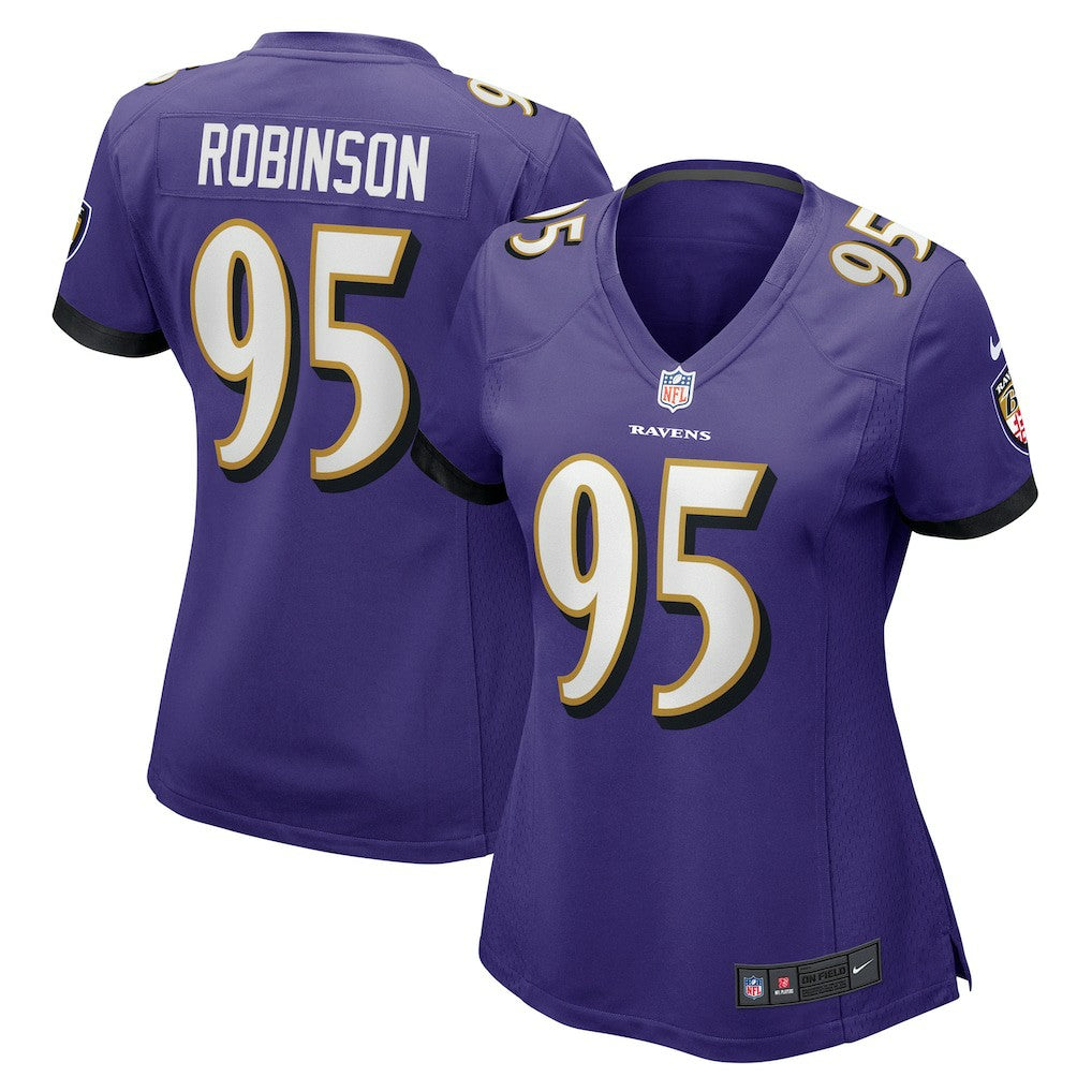 Tavius Robinson Baltimore Ravens Women's Game Jersey - Purple for sale