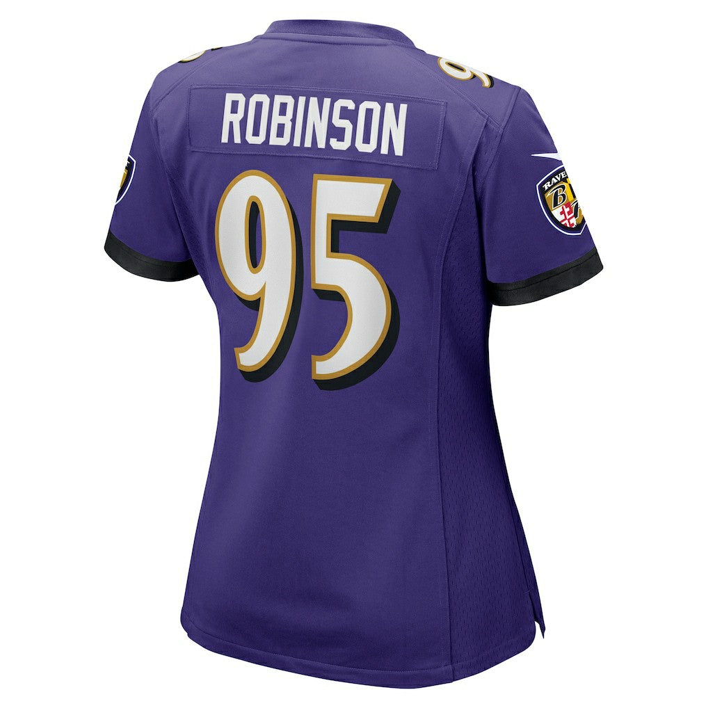 Tavius Robinson Baltimore Ravens Women's Game Jersey - Purple for sale