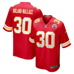 Chris Roland-Wallace Kansas City Chiefs Game Jersey - Red on sale
