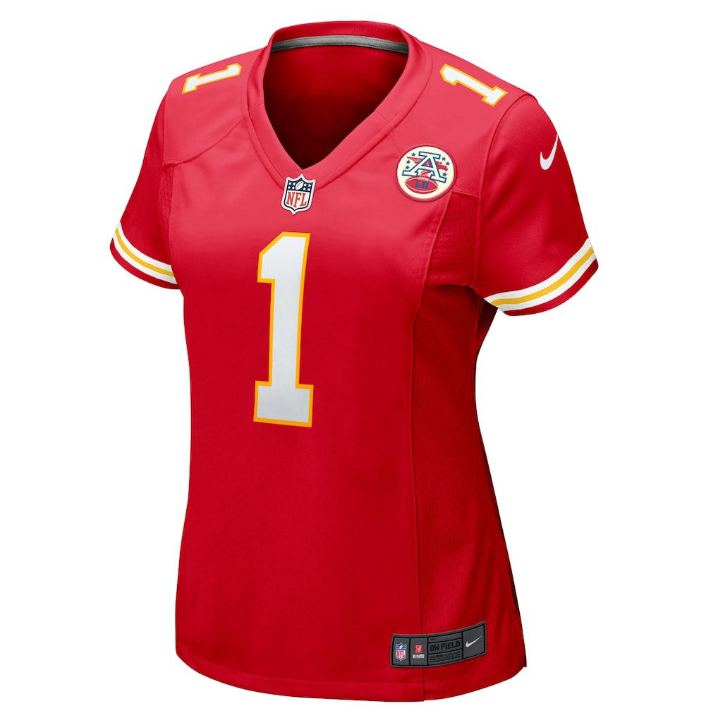 Xavier Worthy Kansas City Chiefs Women's Game Jersey - Red outlet