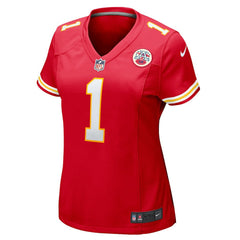 Xavier Worthy Kansas City Chiefs Women's Game Jersey - Red outlet