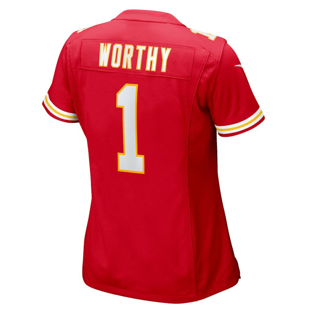 Xavier Worthy Kansas City Chiefs Women's Game Jersey - Red outlet