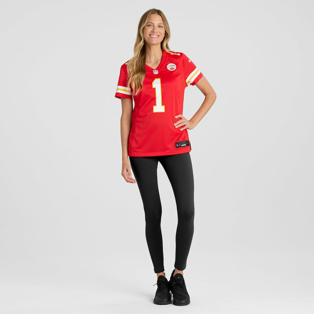 Xavier Worthy Kansas City Chiefs Women's Game Jersey - Red outlet