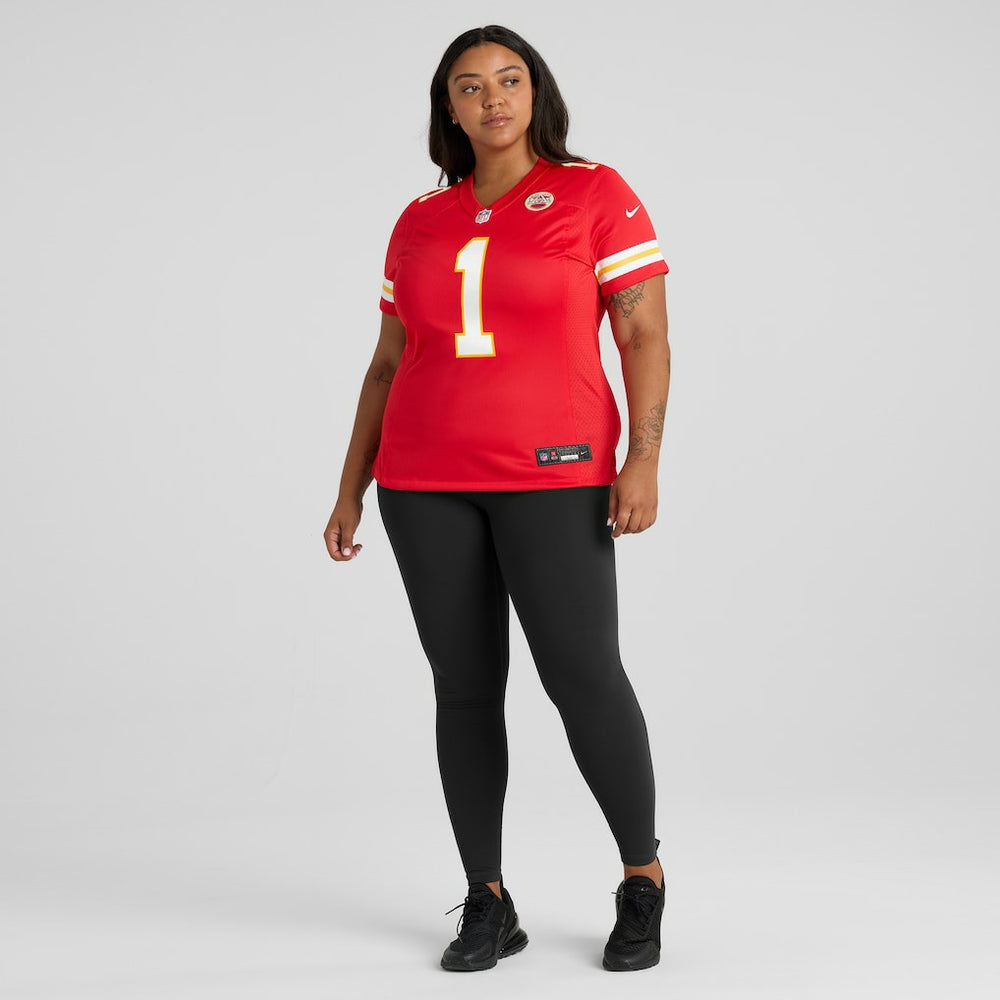 Xavier Worthy Kansas City Chiefs Women's Game Jersey - Red outlet