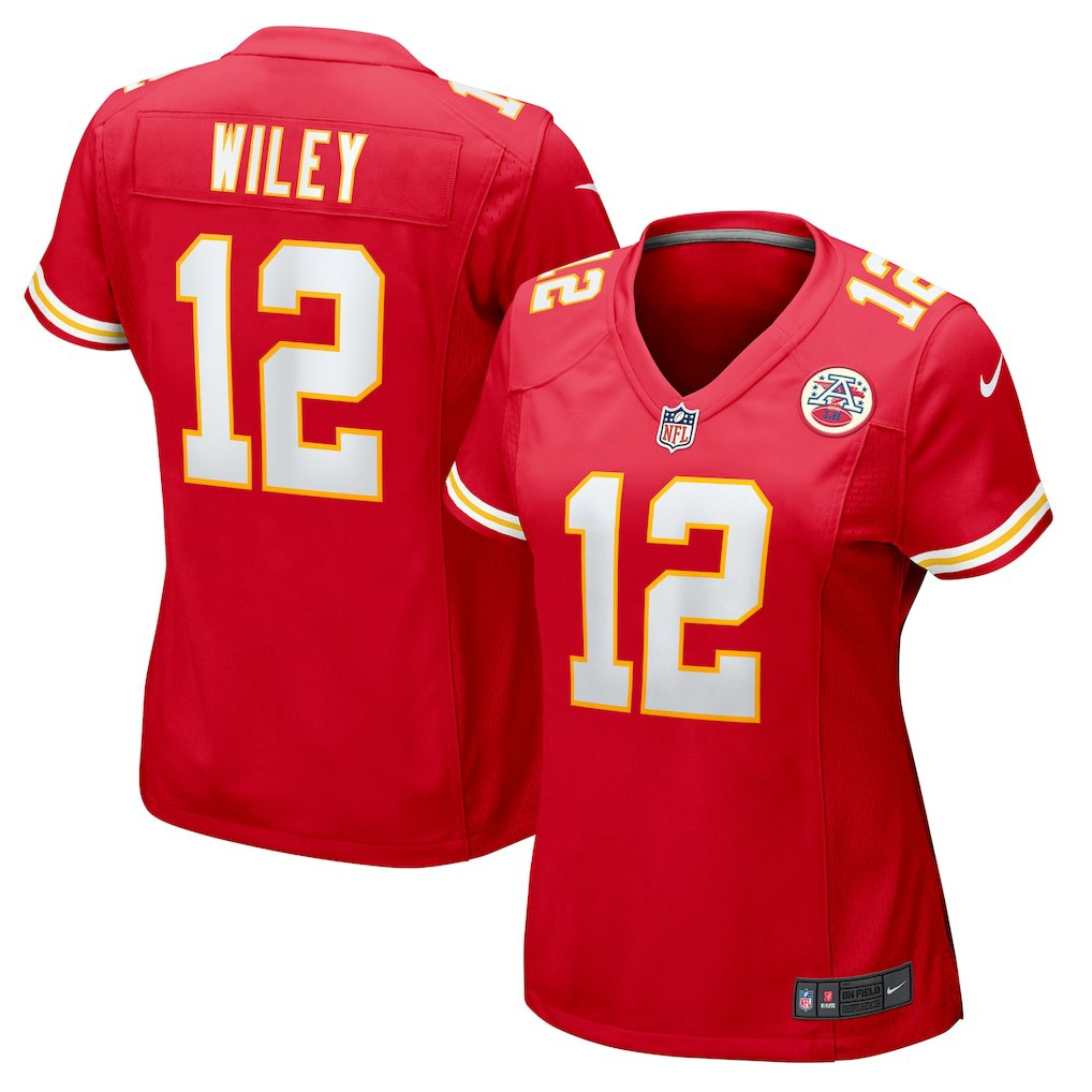 Jared Wiley Kansas City Chiefs Women's Game Jersey - Red on sale