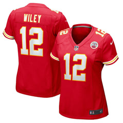 Jared Wiley Kansas City Chiefs Women's Game Jersey - Red on sale