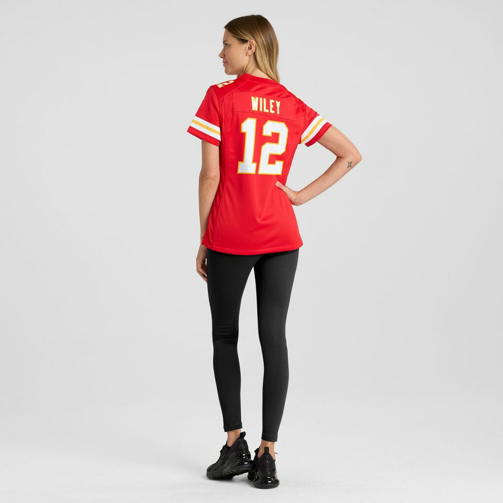 Jared Wiley Kansas City Chiefs Women's Game Jersey - Red on sale