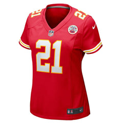 Jaden Hicks Kansas City Chiefs Women's Game Jersey - Red discount