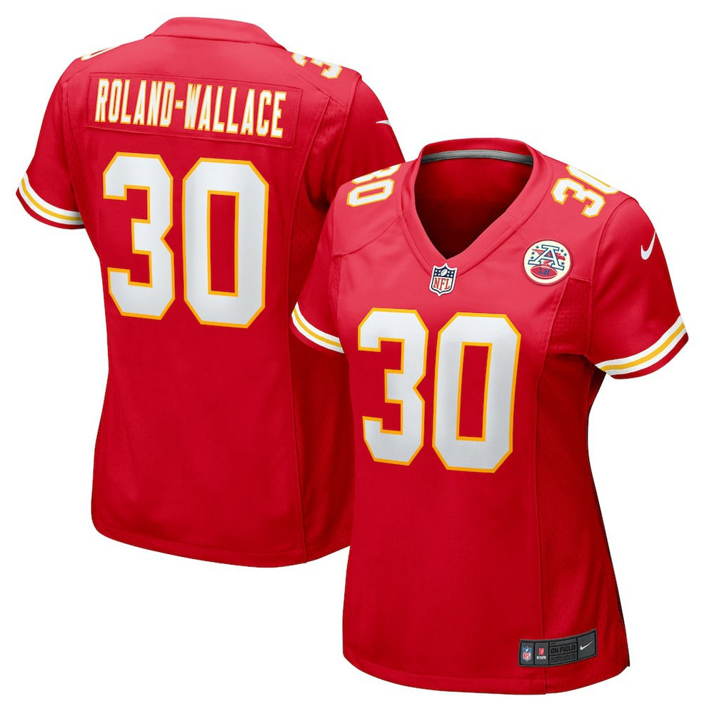 Chris Roland-Wallace Kansas City Chiefs Women's Game Jersey - Red online