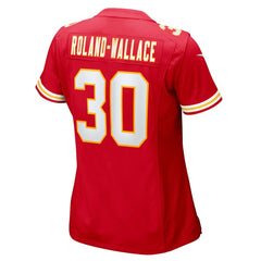 Chris Roland-Wallace Kansas City Chiefs Women's Game Jersey - Red online