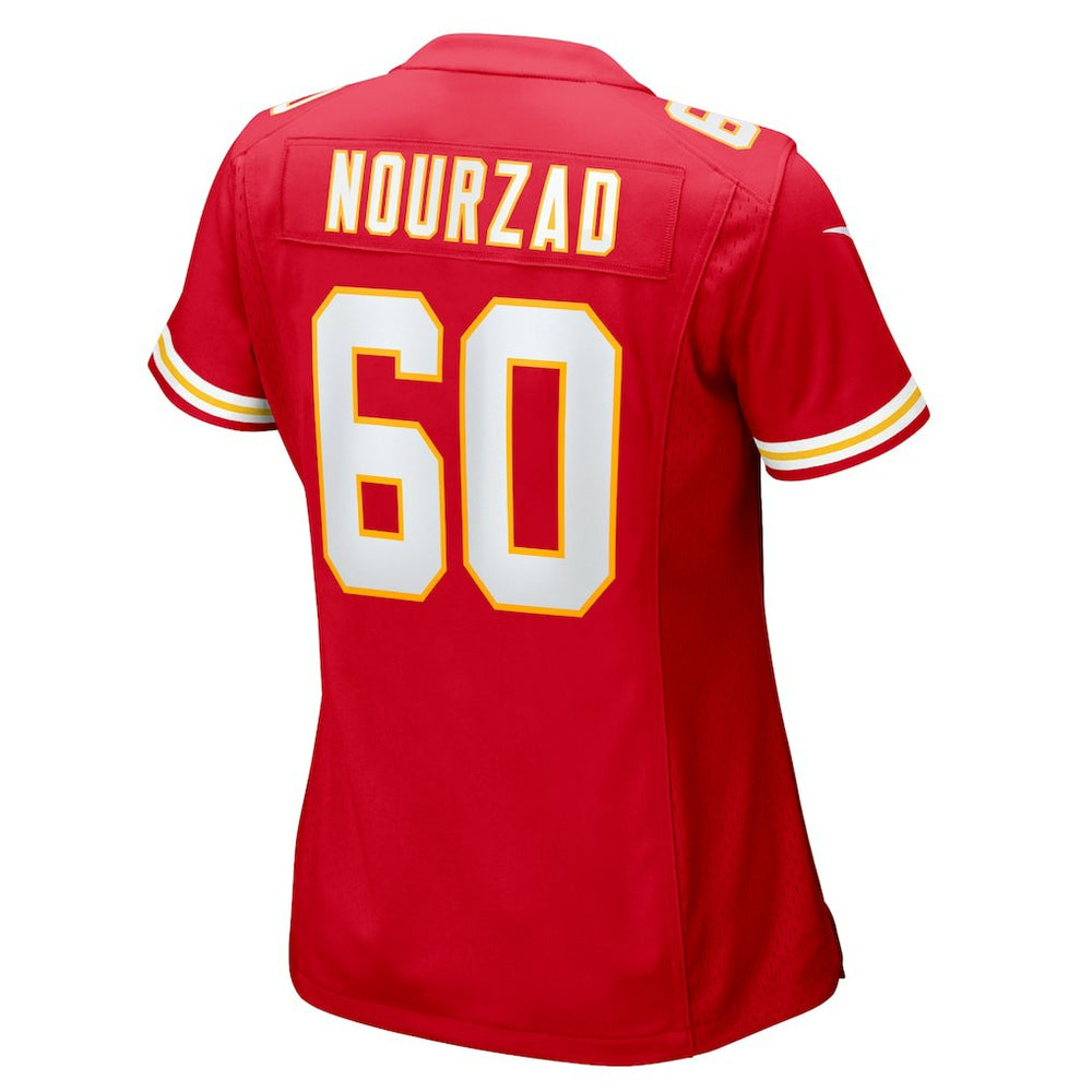Hunter Nourzad Kansas City Chiefs Women's Game Jersey - Red cheap