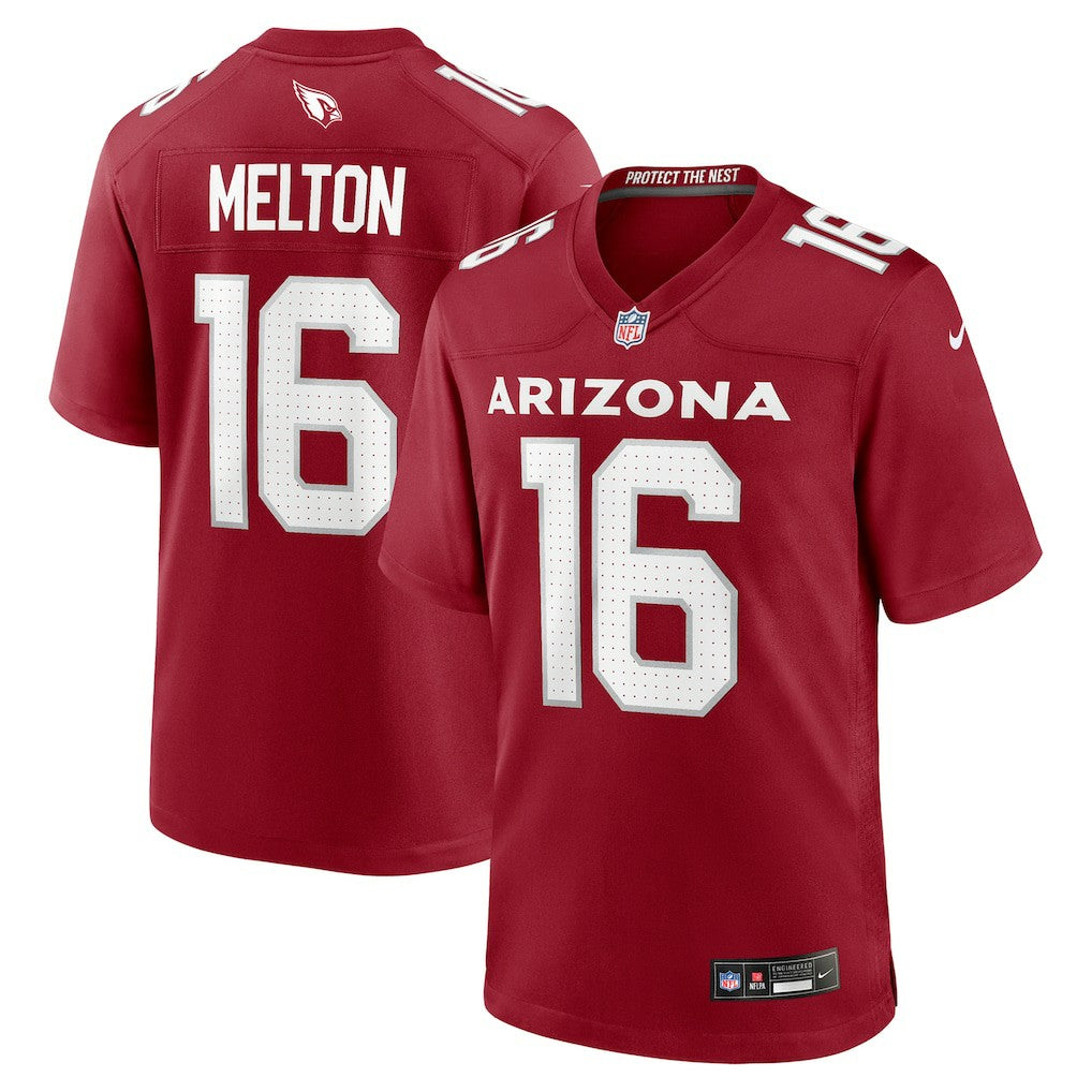 Max Melton Arizona Cardinals Team Game Jersey - Cardinal online