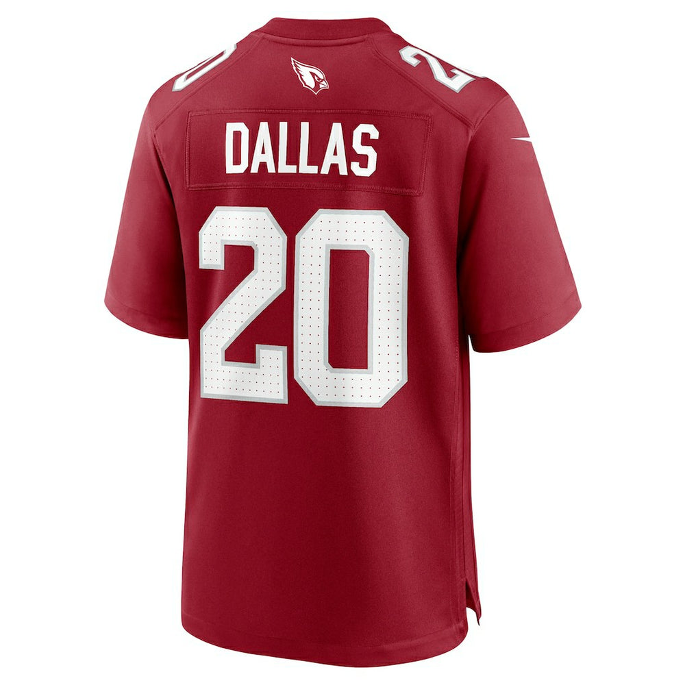 DeeJay Dallas Arizona Cardinals Team Game Jersey - Cardinal for sale