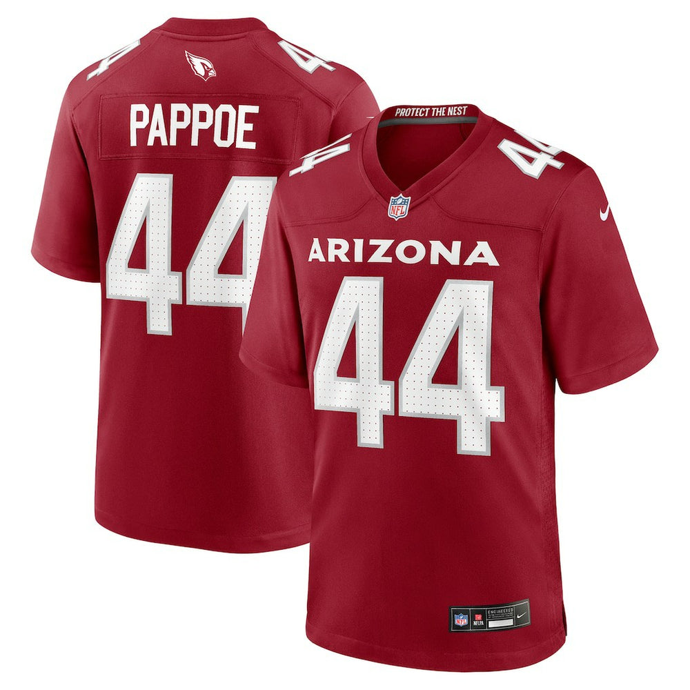 Owen Pappoe Arizona Cardinals Team Game Jersey - Cardinal on sale