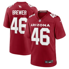 Aaron Brewer Arizona Cardinals Team Game Jersey - Cardinal sale