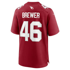 Aaron Brewer Arizona Cardinals Team Game Jersey - Cardinal sale