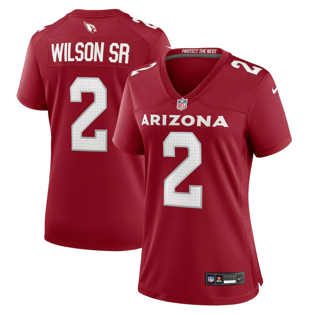 Mack Wilson Sr. Arizona Cardinals Women's Team Game Jersey - Cardinal sale