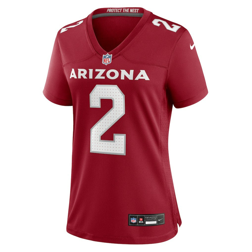 Mack Wilson Sr. Arizona Cardinals Women's Team Game Jersey - Cardinal sale