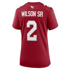 Mack Wilson Sr. Arizona Cardinals Women's Team Game Jersey - Cardinal sale