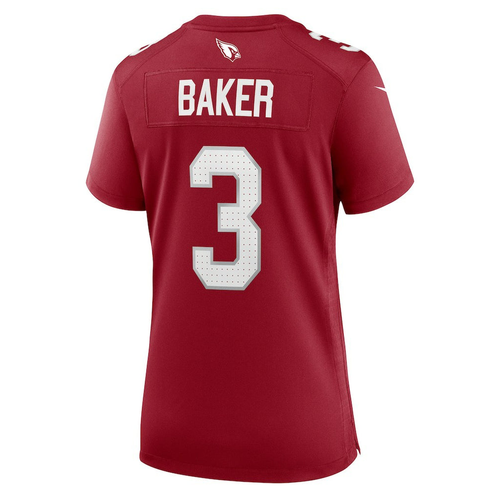 Budda Baker Arizona Cardinals Women's Team Game Jersey - Cardinal on sale