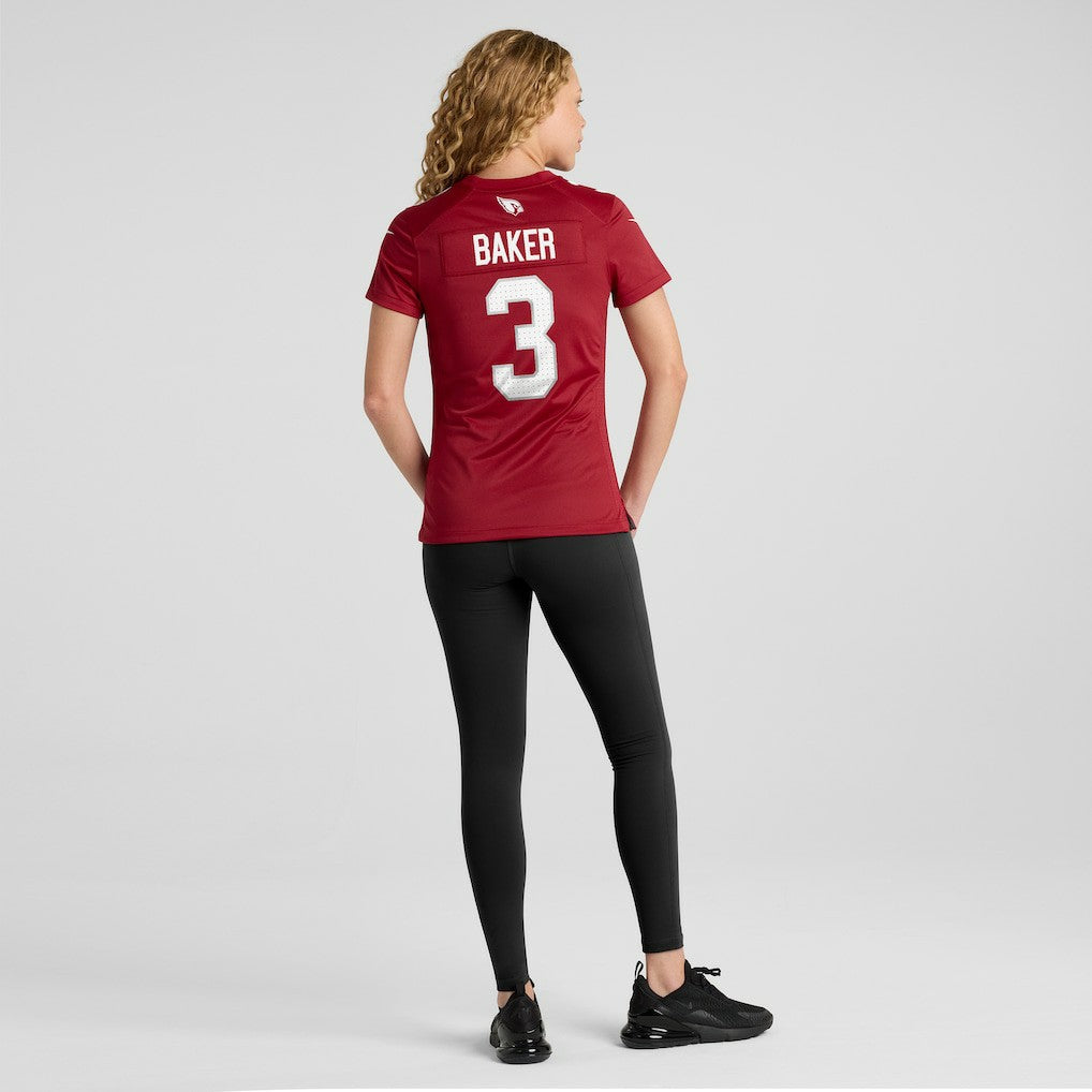 Budda Baker Arizona Cardinals Women's Team Game Jersey - Cardinal on sale