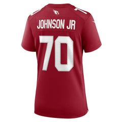Paris Johnson Jr. Arizona Cardinals Women's Game Jersey - Cardinal on sale