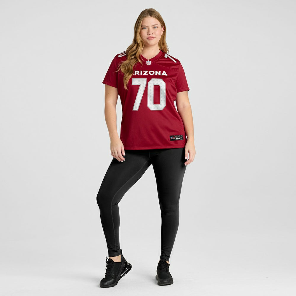 Paris Johnson Jr. Arizona Cardinals Women's Game Jersey - Cardinal on sale